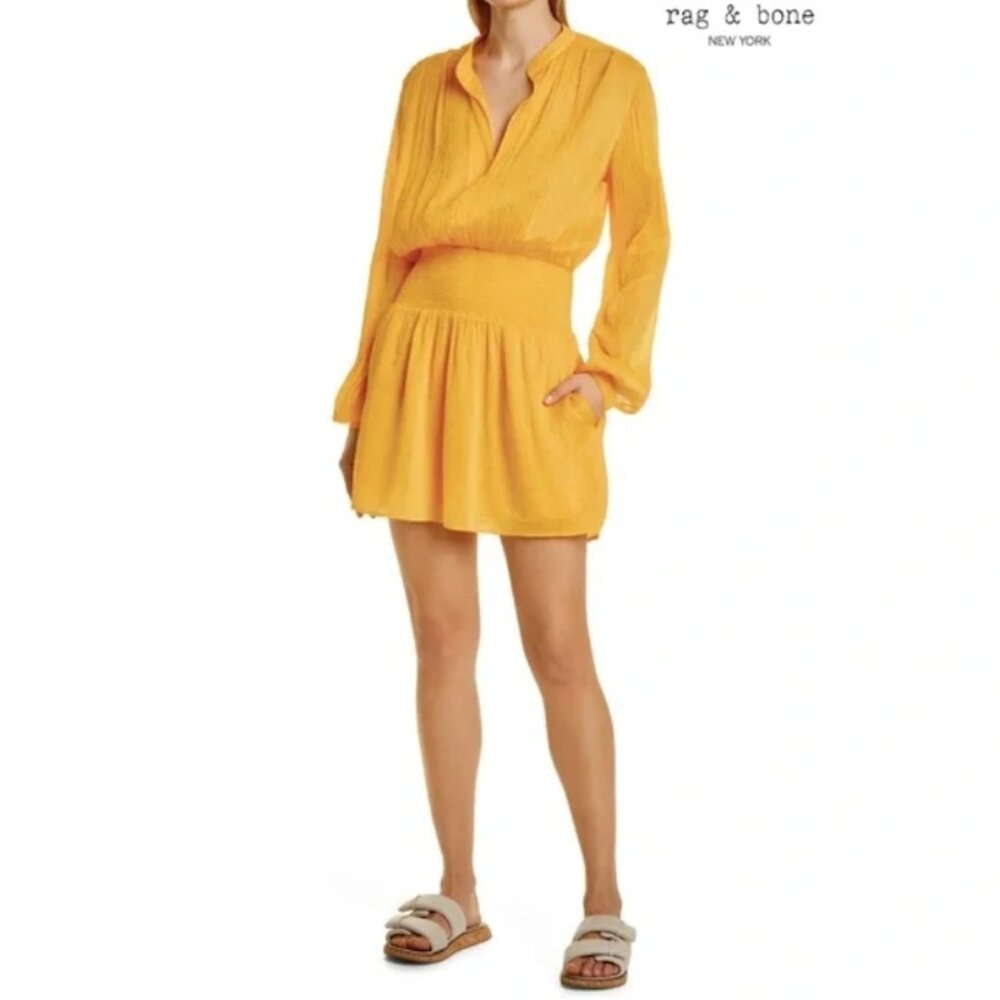 Brand new rag & bone Calista Long Sleeve  Minidress